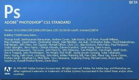 Adobe Photoshop CS3 Standart BETA 10 (Full)