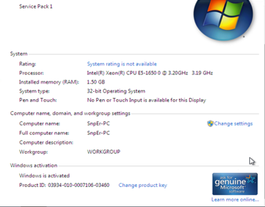 Microsoft Windows 7 Sp1 Thin PC (x86) Multilingual Pre-Activated