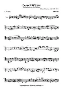 BachJS - BWV 1004 Courante