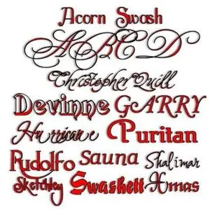Swash Fonts