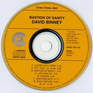 David Binney - Bastion Of Sanity (2005) {Criss Cross Jazz CRISS1261CD rec 2004}