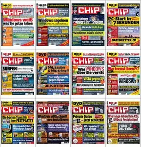 CHIP Jahrgang 2008 und Sonderhefte