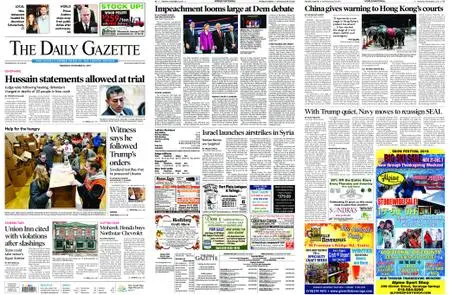 The Daily Gazette – November 21, 2019
