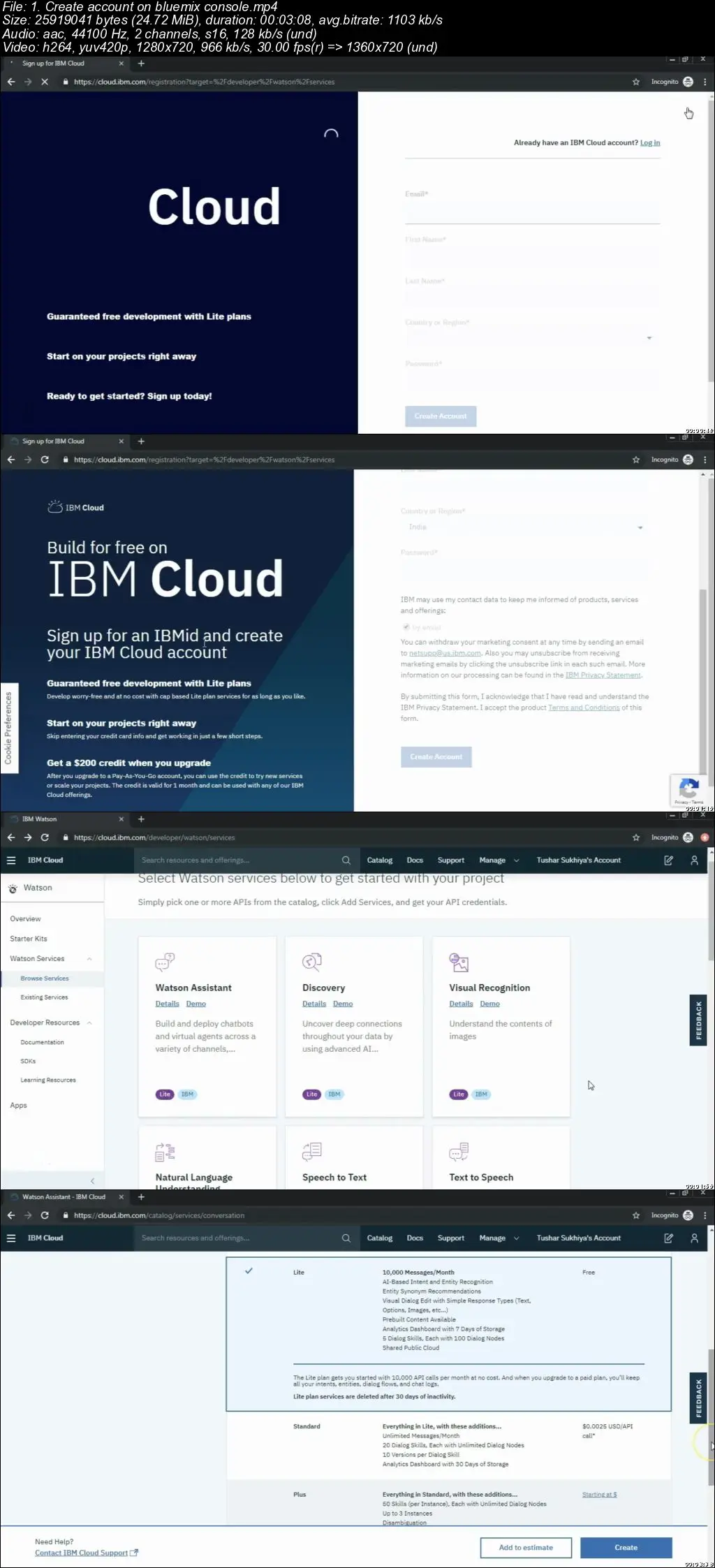 Master in IBM Watson Visual Recognition Service