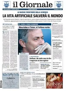IL GIORNALE DEL 22  MAGGIO 2010