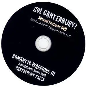 VA: Romantic Warriors III - Special Features DVD - Got Canterbury? (2016)