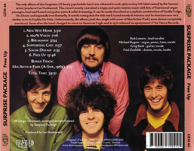 The Surprise Package - Free Up (1969) [Reissue 2010]
