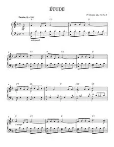 Etude In F Major, Op. 10, No. 3 (originally E Major) - Frederic Chopin (Piano Solo)