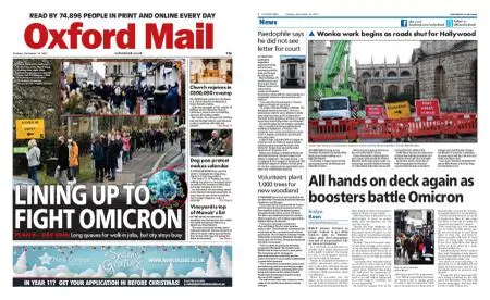 Oxford Mail – December 14, 2021