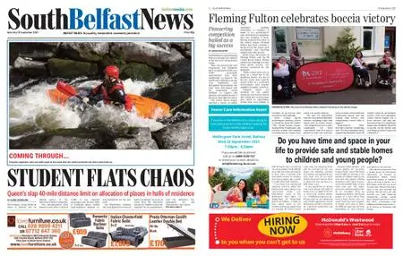 South Belfast News – September 16, 2021