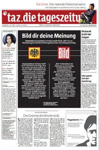Tageszeitung TAZ vom 6 Januar 2012