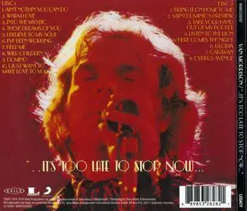 Van Morrison - It's Too Late To Stop Now (1974) {2CD Legacy 88985328282 2016 Remaster}