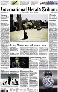International Herald Tribune - Wednesday, April 3, 2013