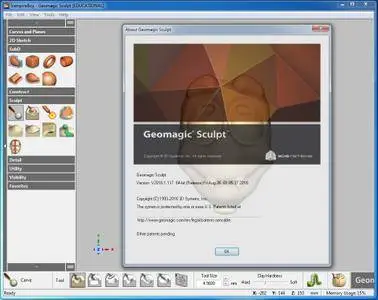 Geomagic Sculpt 2016.1
