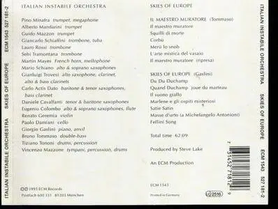 Italian Instabile Orchestra - Skies of Europe (1995)