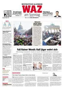 WAZ Westdeutsche Allgemeine Zeitung Sonntagsausgabe - 25. März 2018