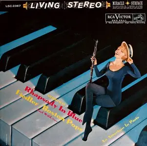 Arthur Fiedler /BPO - Gershwin: An American in Paris / Rhapsody in Blue (1960) 24-Bit/96-kHz Vinyl Rip