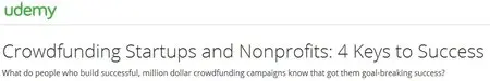 Crowdfunding Startups and Nonprofits: 4 Keys to Success
