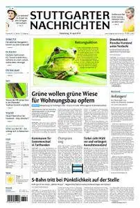 Stuttgarter Nachrichten Blick vom Fernsehturm - 19. April 2018