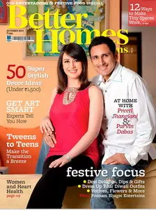 Better Homes & Gardens Magazine (India) October 2011