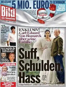 Bild am Sonntag, 08. Dezember 2013