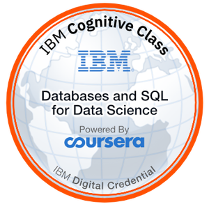 Coursera - Databases and SQL for Data Science by IBM