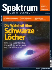 Spektrum der Wissenschaft Magazin Februar No 02 2016
