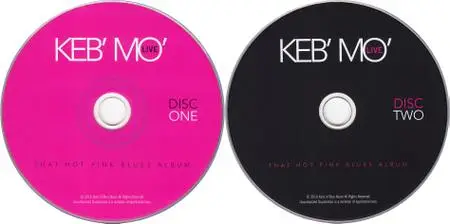Keb' Mo' - Live - That Hot Pink Blues Album (2016) 2CDs
