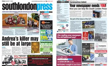 South London Press – August 07, 2020
