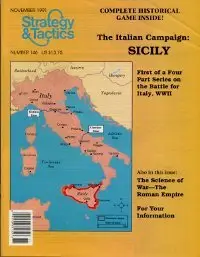 Strategy And Tactics No 146 - Italian Campaign - Sicily
