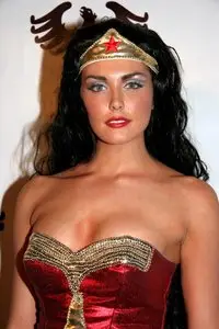 Taylor Cole -  Wonder Woman  2009 Pur Jeans Halloween Bash, LA