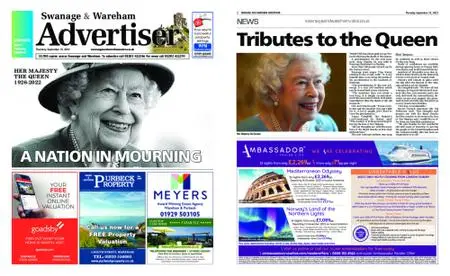 Swanage & Wareham Advertiser – September 15, 2022