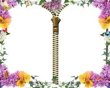 Zipper Frame for Photoshop