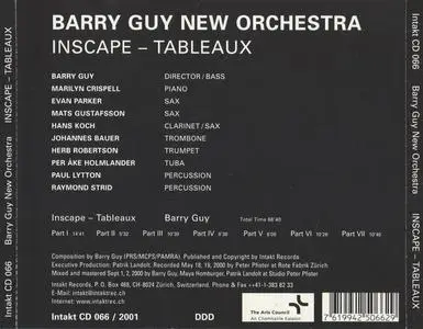 Barry Guy New Orchestra - Inscape, Tableaux (2001) {Intakt 066}