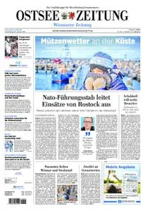 Ostsee Zeitung Wismar - 24. Januar 2019