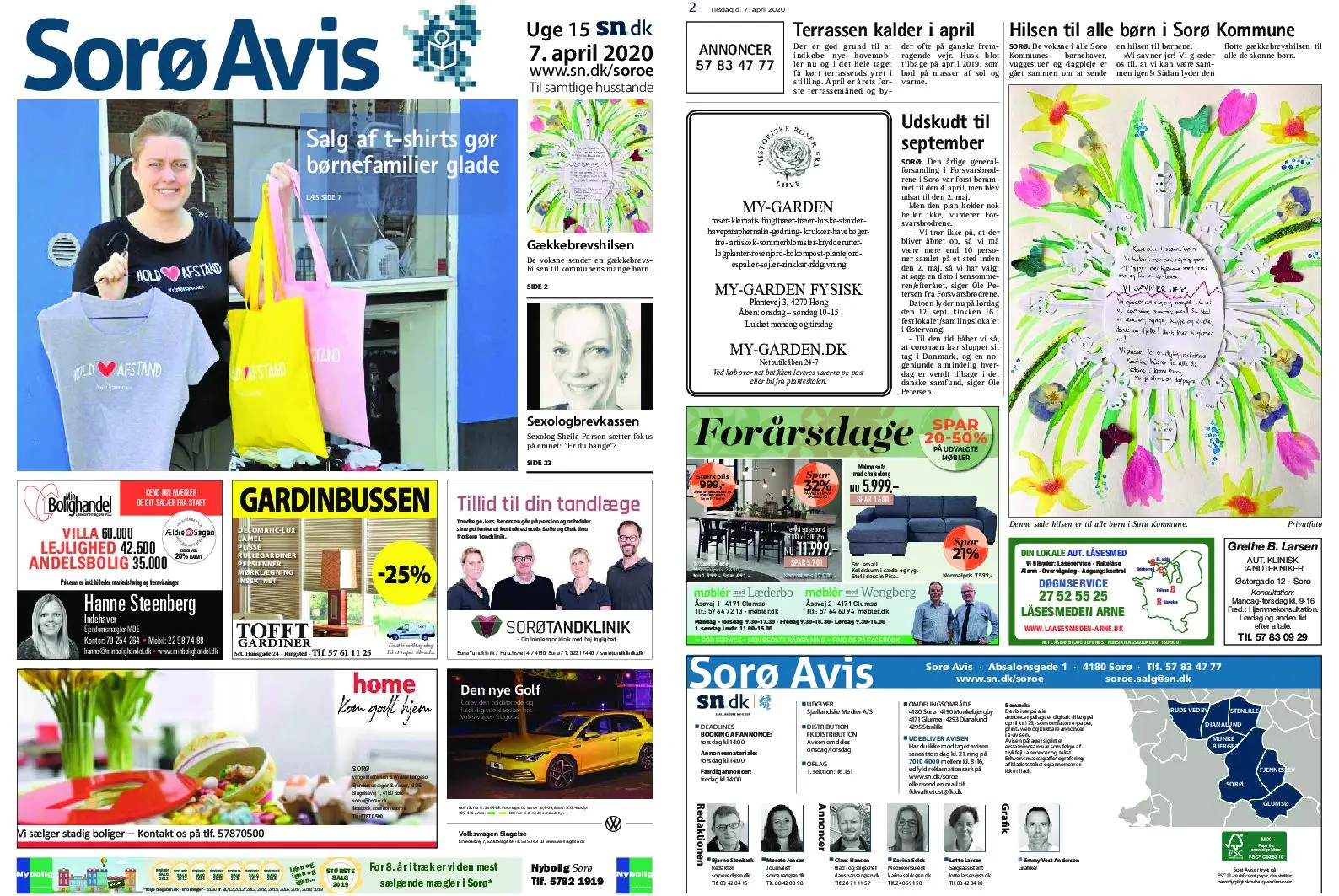 Sorø Avis – 07. april 2020