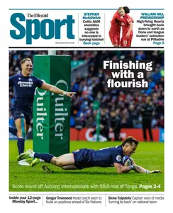 The Herald Sport (Scotland) - 24 November 2025
