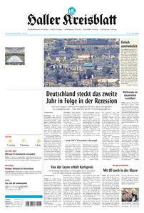 Haller Kreisblatt - 16 Januar 2025