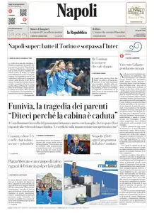 la Repubblica Napoli - 28 Aprile 2025