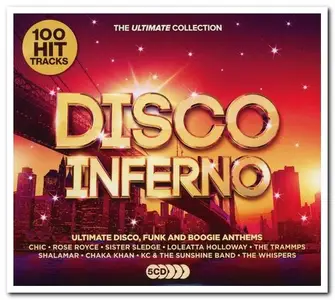 VA - Disco Inferno - The Ultimate Collection (5CD, 2019)