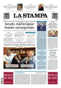 La Stampa Milano - 10 Settembre 2025
