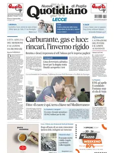 Quotidiano di Puglia Lecce - 19 Gennaio 2025