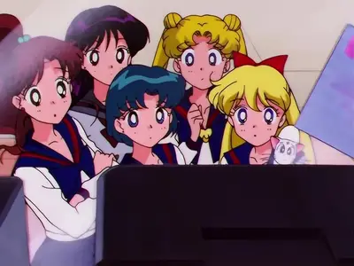 Bishoujo Senshi Sailor Moon Sailor Stars - 12  (BD 1440x1080 x 264 Flac mkv" yEnc