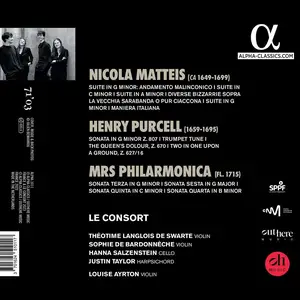 Le Consort - Philarmonica: Purcell, Matteis, Mrs Philarmonica (2023)