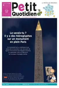 Le Petit Quotidien - 27 Mai 2025