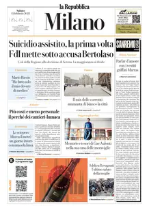 la Repubblica Milano - 15 Febbraio 2025