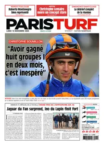 Paris Turf - 10 Novembre 2025