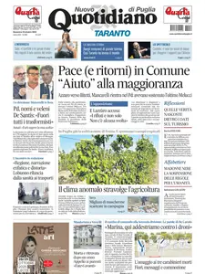 Quotidiano di Puglia Taranto - 19 Ottobre 2025