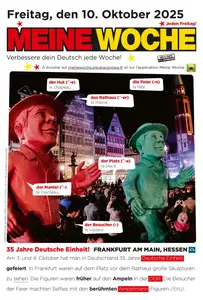 Meine Woche - 9 Oktober 2025
