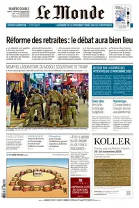 Le Monde du Mardi 11 et Mercredi 12 Novembre 2025